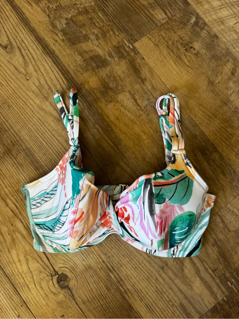 Birdsong Aloha Wrap Bikini Top Size 34DDD